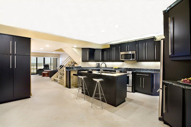 Contemporary kitchen in Jacksonville.
