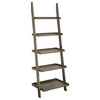 Convenience Concepts American Heritage Bookshelf Ladder- Natural Driftwood Wood