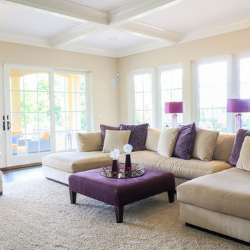 Custom Home | A Contemporary Mediterranean Ranch with Extraordinary Terrace Leve