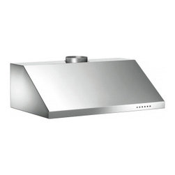 Bertazzoni 30" Professional Series Wall Mount Hood, Stainless Steel | KU30PRO1X - Range Hoods And Vents