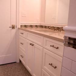 Transitional Bathroom | Brown Accents - Products