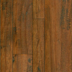 Butterscotch - Random Width Laminate - 14.3mm w/ Attached Pad - Engineered Wood Flooring