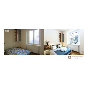 Home Staging of a small apartment in Prague Vinohrady, Czech Republic 2016