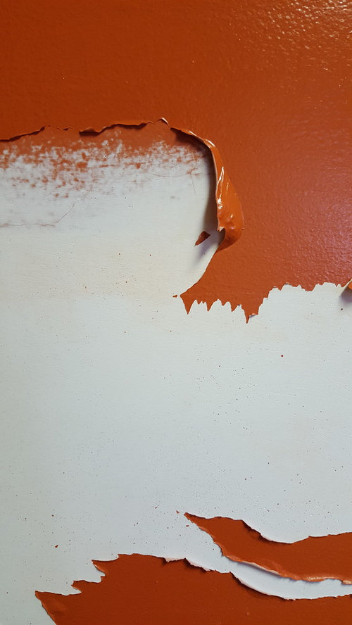 New home and paint is peeling!