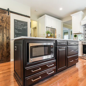 Transitional Kitchen with a Unique Flare