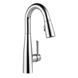 Delta Essa&reg; Single Handle Pull-down Bar/Prep Faucet - Bar Faucets