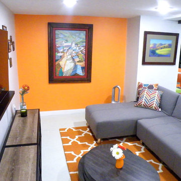Berkeley Basement Re-do: Living Room I