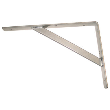 Knape & Vogt 208 Ti 400 Ultimate "L" Bracket, Titanium, 16"