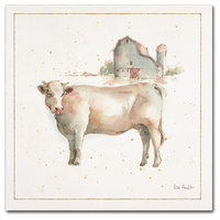 Lisa Audit 'Farm Friends VIII' Canvas Art, 18" x 18"