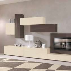 Modern Italian Wall Unit VV 3906 - Products