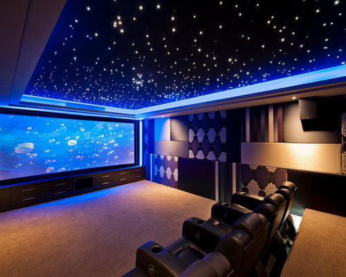 Best Home Theatre Design Ideas & Remodel Pictures | Houzz  Save Photo