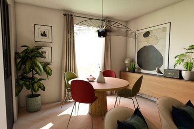 This is an example of a small modern home in London.