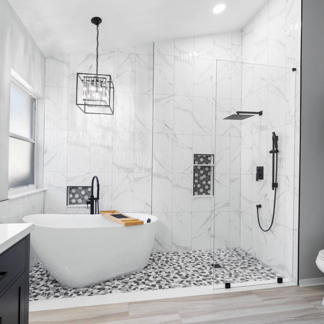 Modern bathroom design