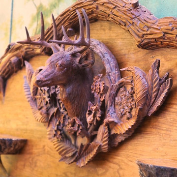 Adirondack Whitetail Inspired Desk