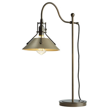 Henry Table Lamp 1 Light, Vintage Platinum