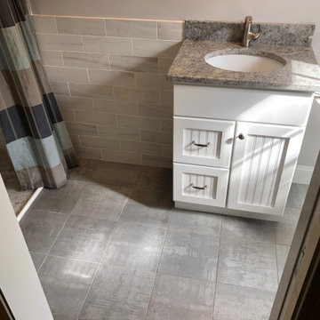 Complete Remodel with Barrier-Free, Handicap Accessible Shower