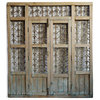 Consigned India Iron Patio Screen Doors