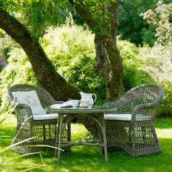 Georgia Garden - Victoria coffee table and Amanda chair - Patio Furniture And Outdoor Furniture