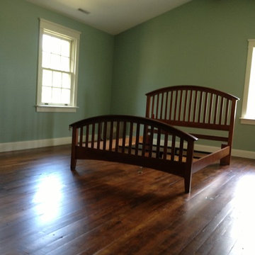 reclaimed barnwood master suite