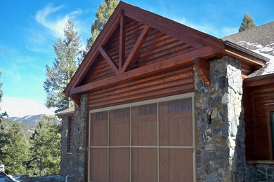 Example of a garage design in Boston