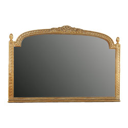 ANGELES CARVED WOOD MIRROR - Wall Mirrors