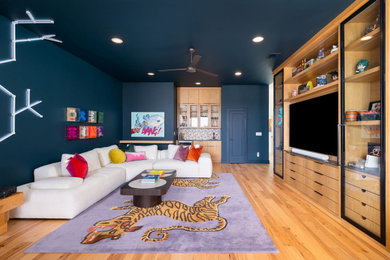 Family room - family room idea in Austin