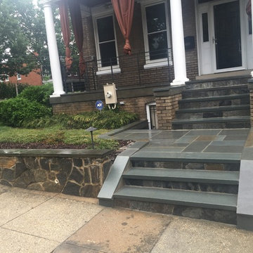 Flagstone Walkway in Washington DC, Premium Thermal Cut - 16th St Heights