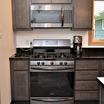 Schererville, IN. BaileyTown USA, Slate Maple Kitchen and Vanity