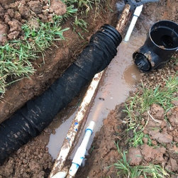 French Drain Installation - Watering And Irrigation Equipment