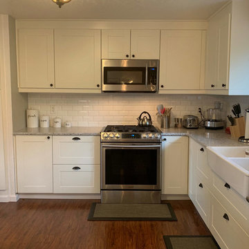 Classic IKEA Kitchen Features Storage and Style