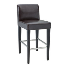 Sunpan Modern Home - Oriana Counter Stool, Brown - Bar Stools and Counter Stools