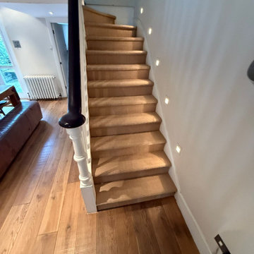 Crucial Trading Sisal Harmony Boucle Light Caramel carpet installation