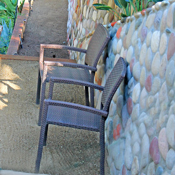 Decomposed Granite-DG walkway & Retaining Wall
