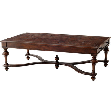 Theodore Alexander Castle Bromwich The Rustic Parquetry Cocktail Table