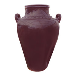 Gladding McBean Oil Jar 87 - Outdoor Pots And Planters
