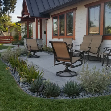 Matte Black Metal Roofing: Modern Craftsman Home