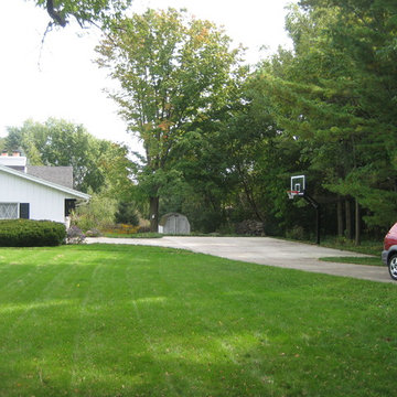 William W's Pro Dunk Platinum Basketball System on a 50x32 in Hales Corners, WI