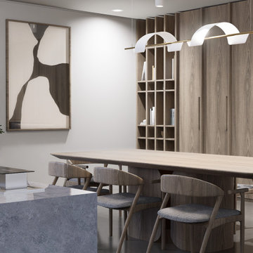 Proyecto  cocina Paz , departamento central park , bosque real // atlantico arqs
