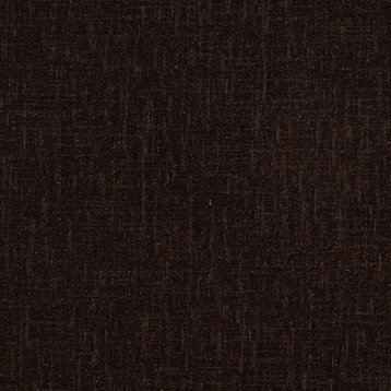 Dark Brown Soft Chenille Velvet Upholstery Fabric By The Yard
