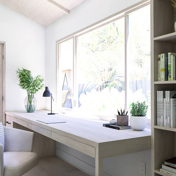 Palm Tree Home Office