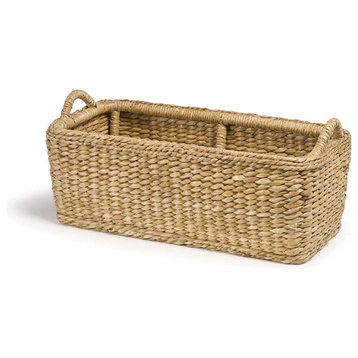 Palm Leaf Hearth Basket