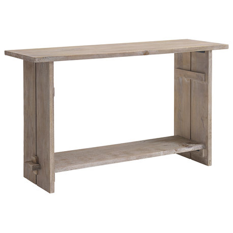 Alaterre Furniture Castleton Mango Wood 52"W Console
