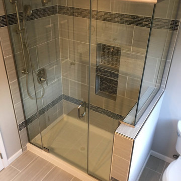 Master Bathroom Renovation - Mustee Shower Base
