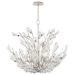 Hudson Valley Lighting - Tulip 9 Light Chandelier, Clear K9 Crystal, Silver - Features: