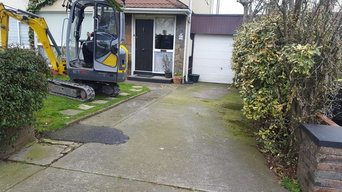 Driveway Installation With Paving