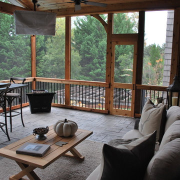 Hoover, AL, Custom Screened Porch in Greystone