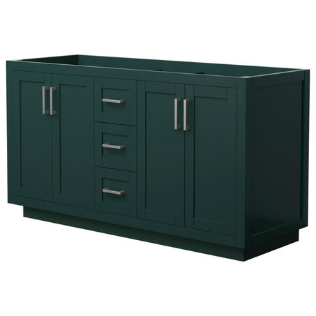 Wyndham Collection WCF2929-60D-CX-MXX Miranda 60" Double - Green / Brushed