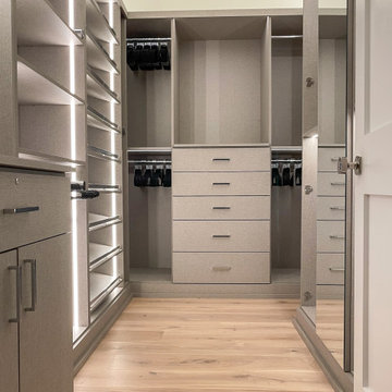 Hinsdale His and Hers Elegant Closets