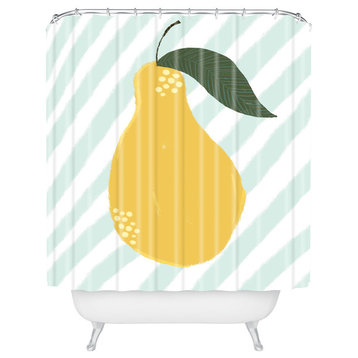 Joy Laforme A Pear is a Pear Shower Curtain, Standard