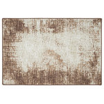 Dalyn Rugs - Winslow WL1 Chocolate 2' x 3' Rug - Winslow collection has cutting edge casual patterns and colorways. State of the art prismatic color processing technology allows for thousands of color combinations and shading. Crafted in the USA using foreign & domestic materials and US labor. These area rugs are UV stabilized, fade resistant and stain resistant for long lasting color and durability. Extremely heavy, dense pile with soft feel and cushion with incorporated non-skid rubber backing. This rug collection is perfect for all family members and pet owners. Vacuum your rug regularly or shake out. Use straight suction vacuum only, spot clean with clear water.